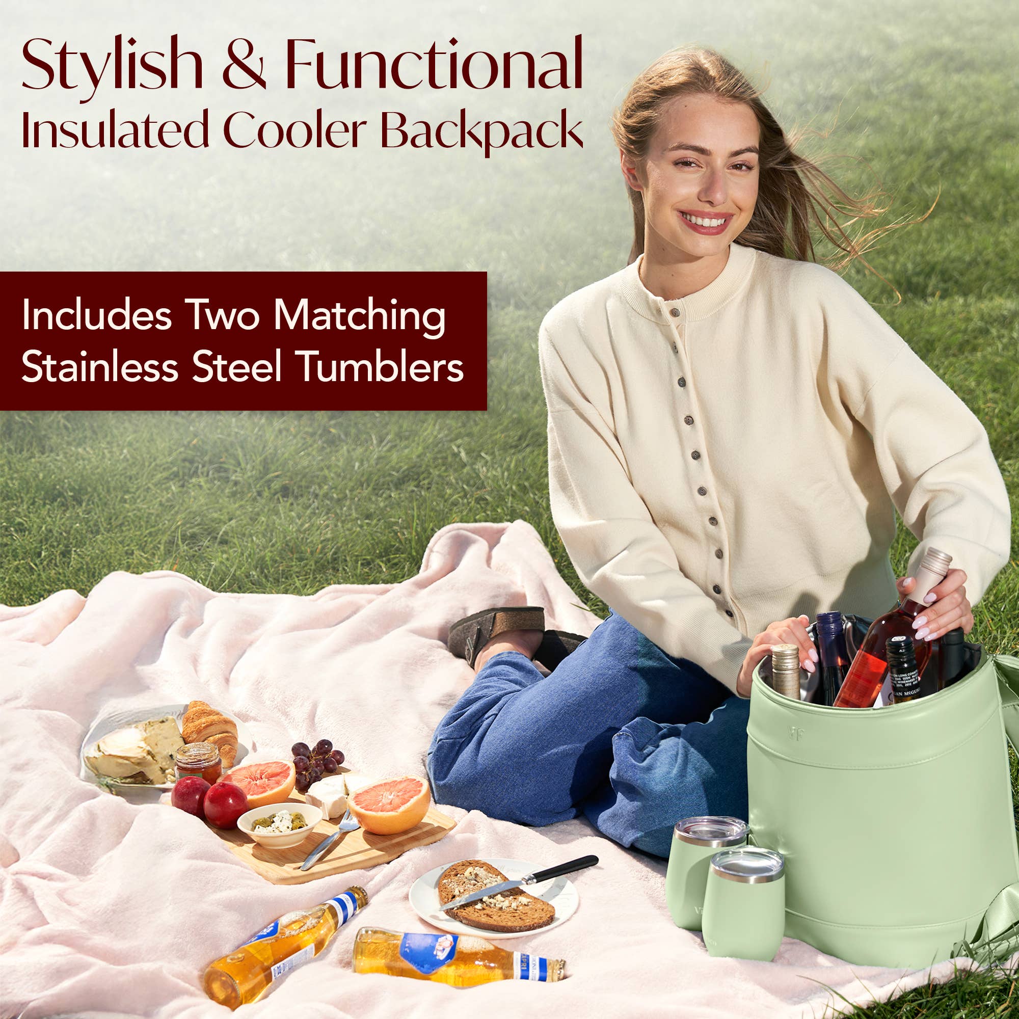 Vin Fresco - Vente Glacière/sac isotherme - Sac à dos glacière isotherme Vin Fresco17