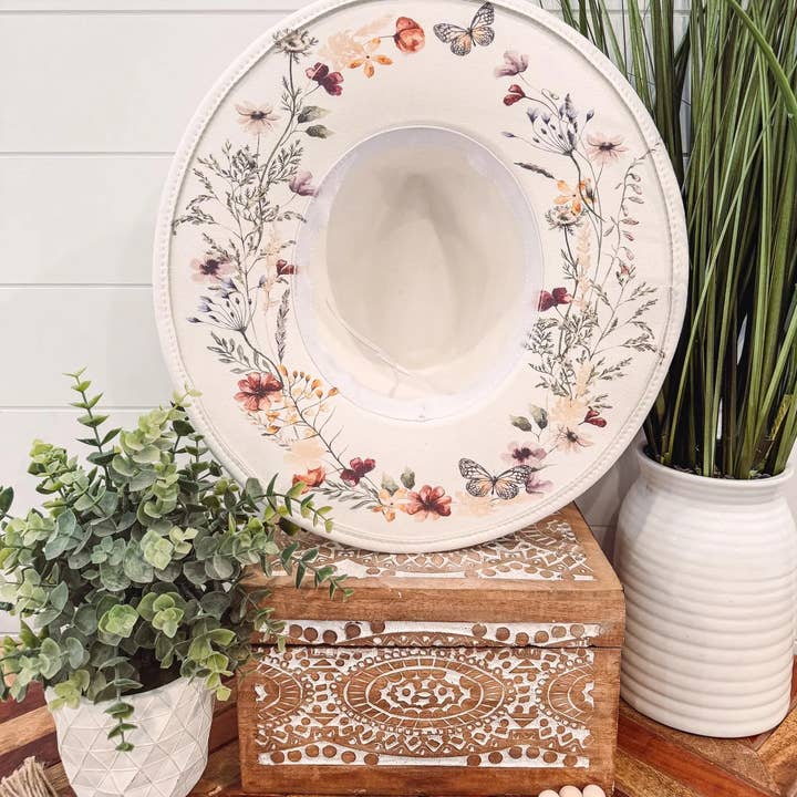 Willie & Dolly Designs - Wholesale Fedora - Women's - Floral Print Hat0