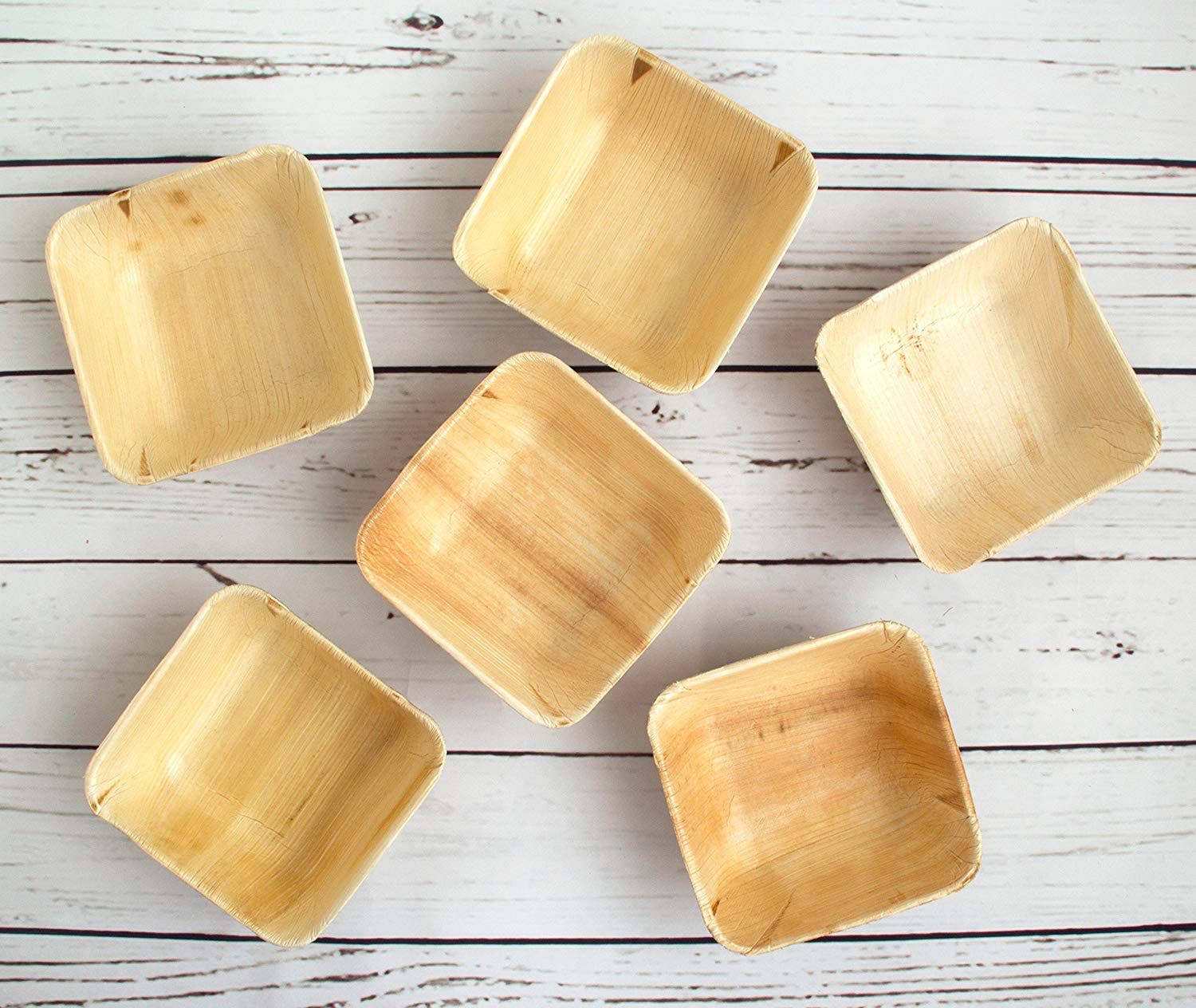 Karmic Seed - Wholesale Bowl - Palm Leaf Square Bowls - Set of 25 bowls4
