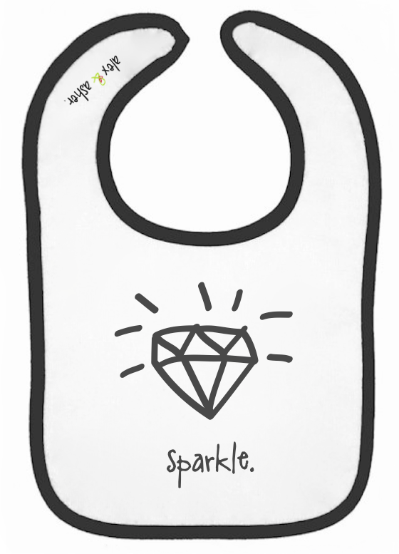 REMOVED BRAND - Wholesale Bib - Baby - Sparkle Baby Bib0