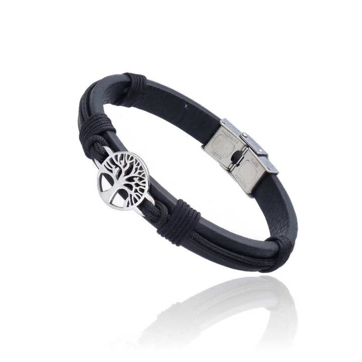 Life Balance Steel Bracelet for wholesale by Las Joyas de Amanda