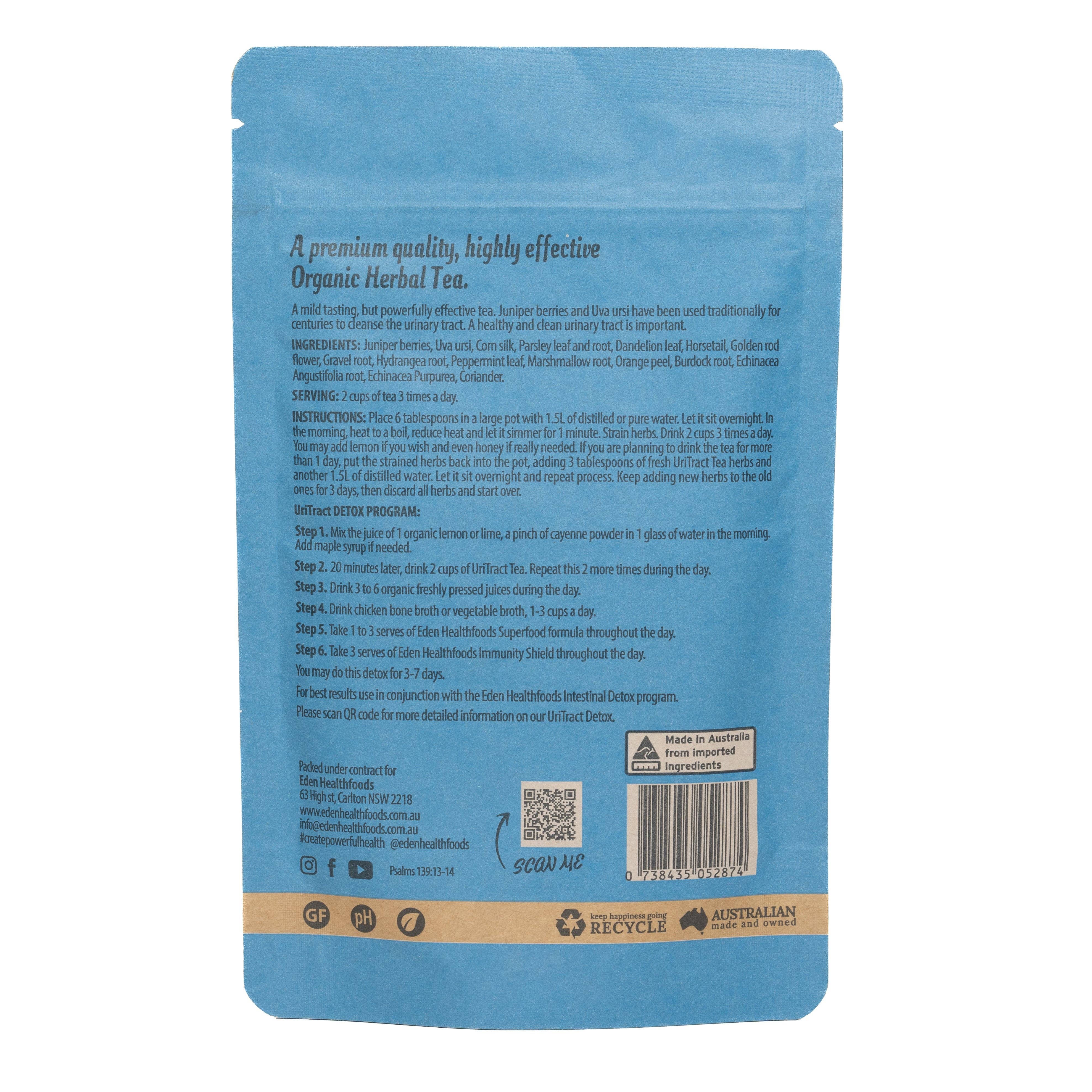Eden Healthfoods - Wholesale Health/detox tea - UriTract Tea1