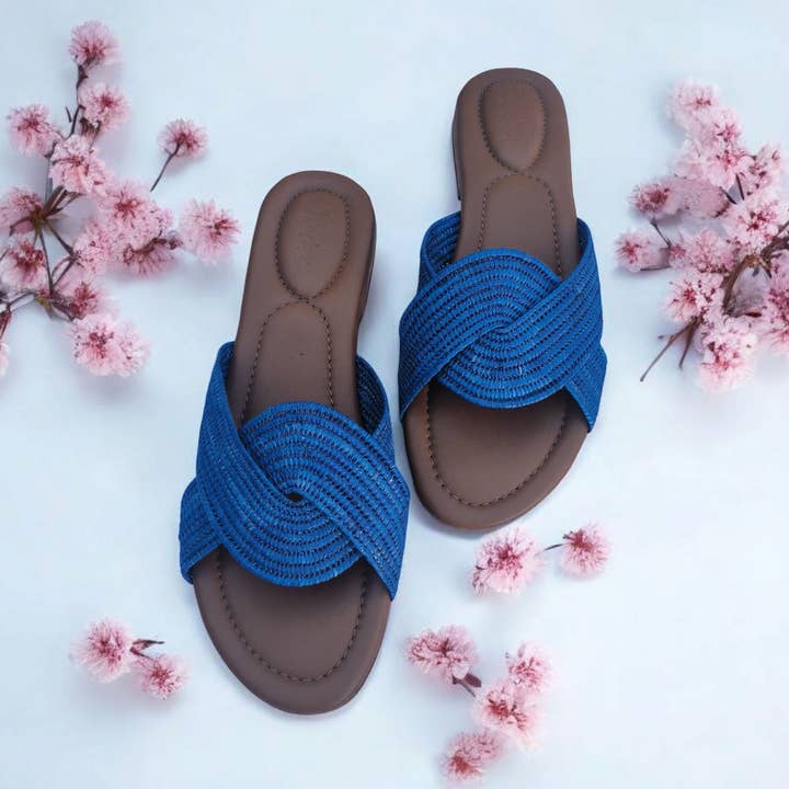 Natural Fiber Raffia Sandals – Handmade Women’s Sandal for wholesale by Berberparadise