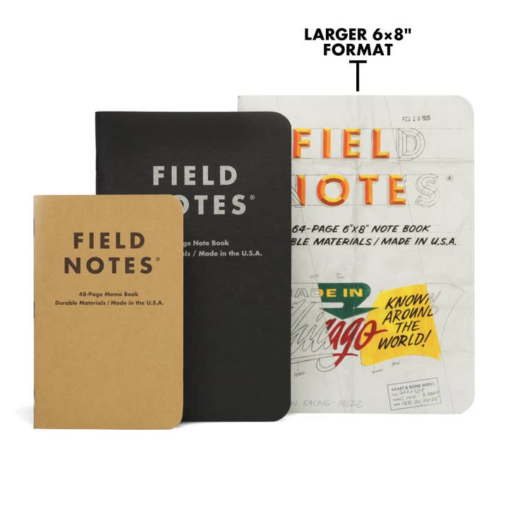 Field Notes - Wholesale Notebook - The Chicago Look 2-Packs