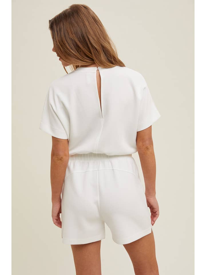 OFF WHITE SCUBA ACTIVE ROMPER / WL24-9822 for wholesale on Faire