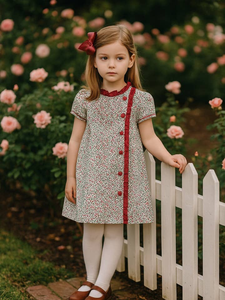 Isabella Fall A line Girls Dress and other Purchase Wholesale dizzy lizzy. Free Returns & Net 60 Terms on Faire trending on Faire.