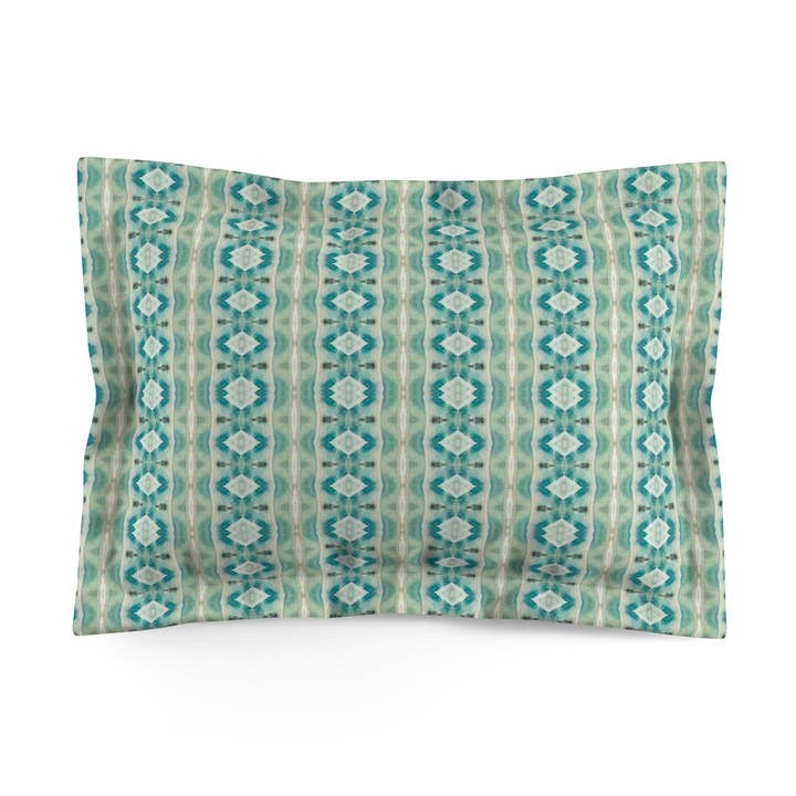 Almofada Turquoise Seas Sham por atacado de B.Maraffi Art and Home