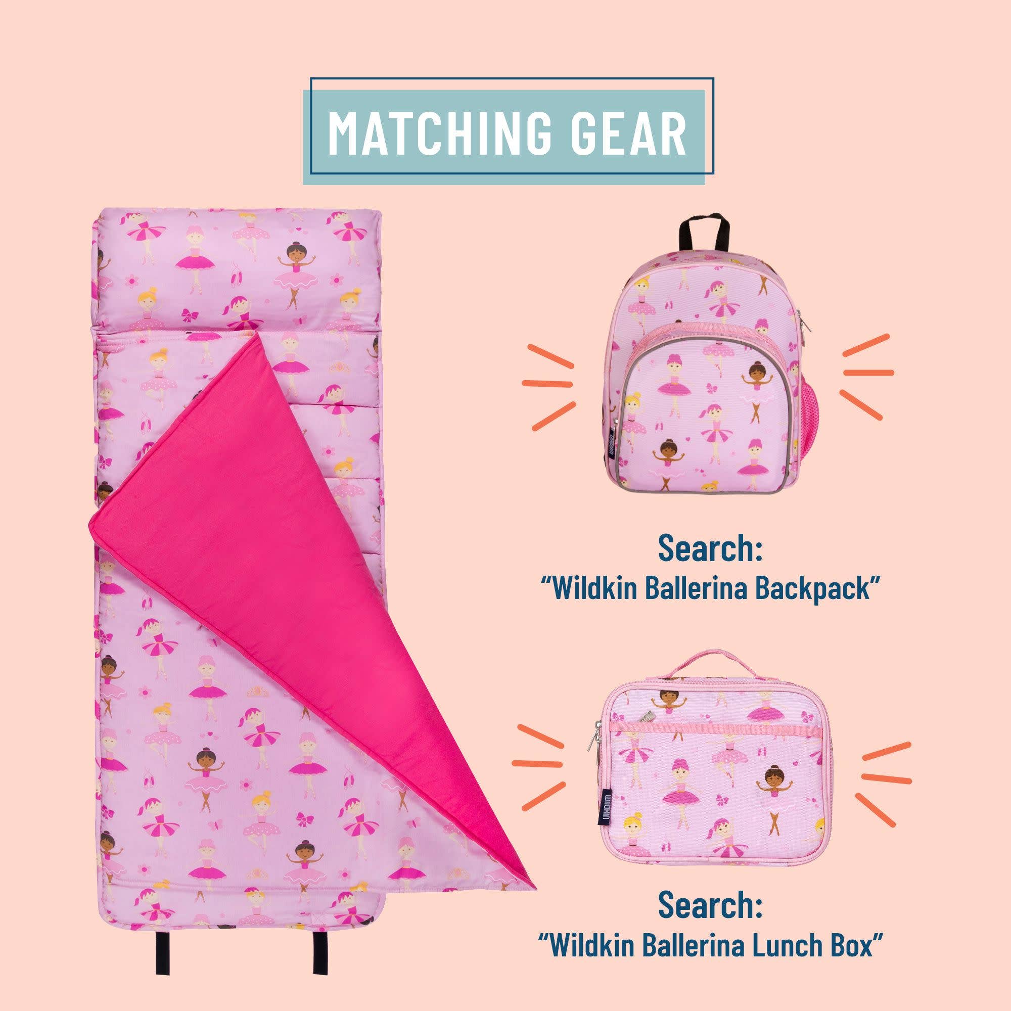 Wildkin - Wholesale Nap Mat - Kids & Baby - Ballerina Original Nap Mat2