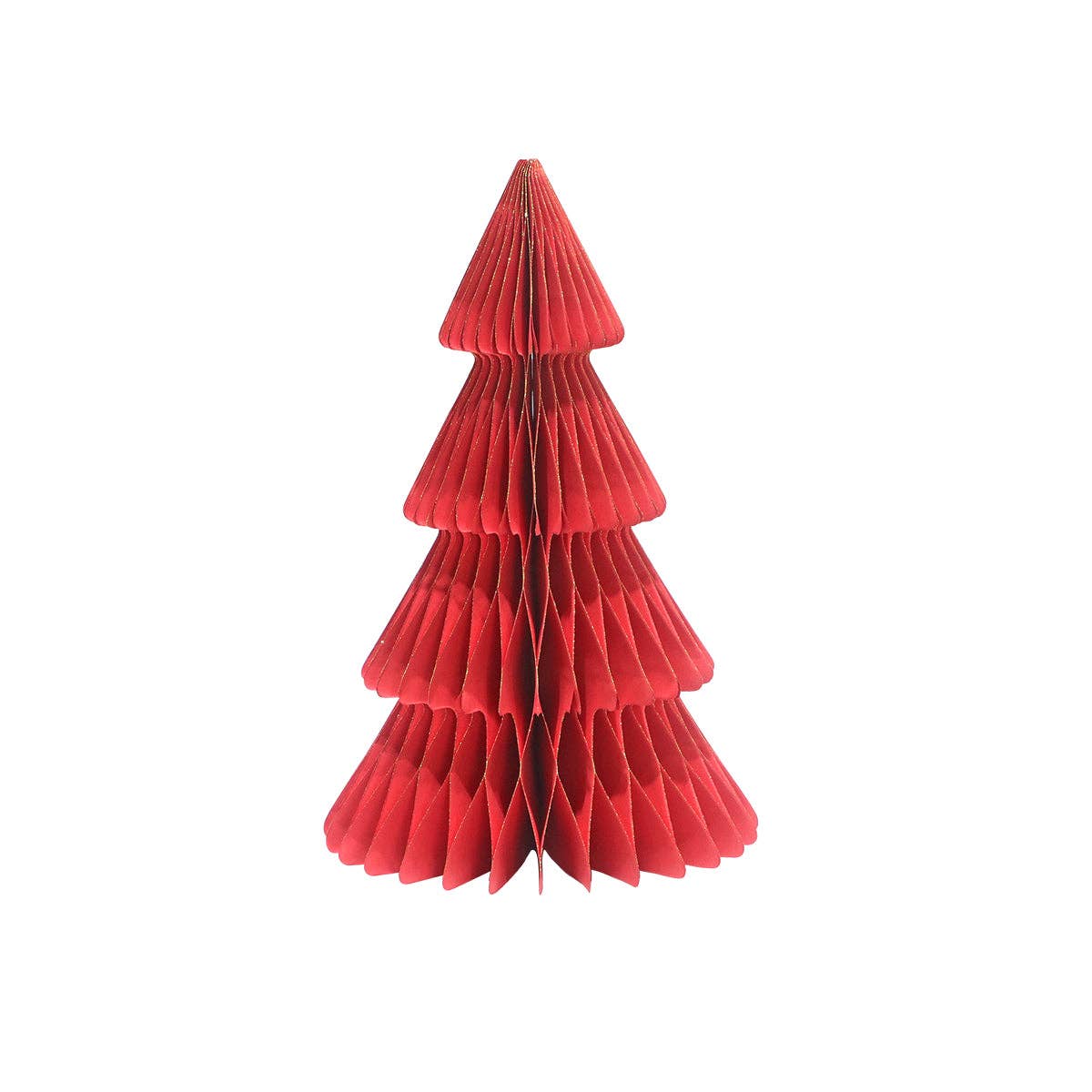 Oh It's Perfect – Großhandel Weihnachtsschmuck – Weihnachtlicher Deko-Baum aus Wabenpapier5