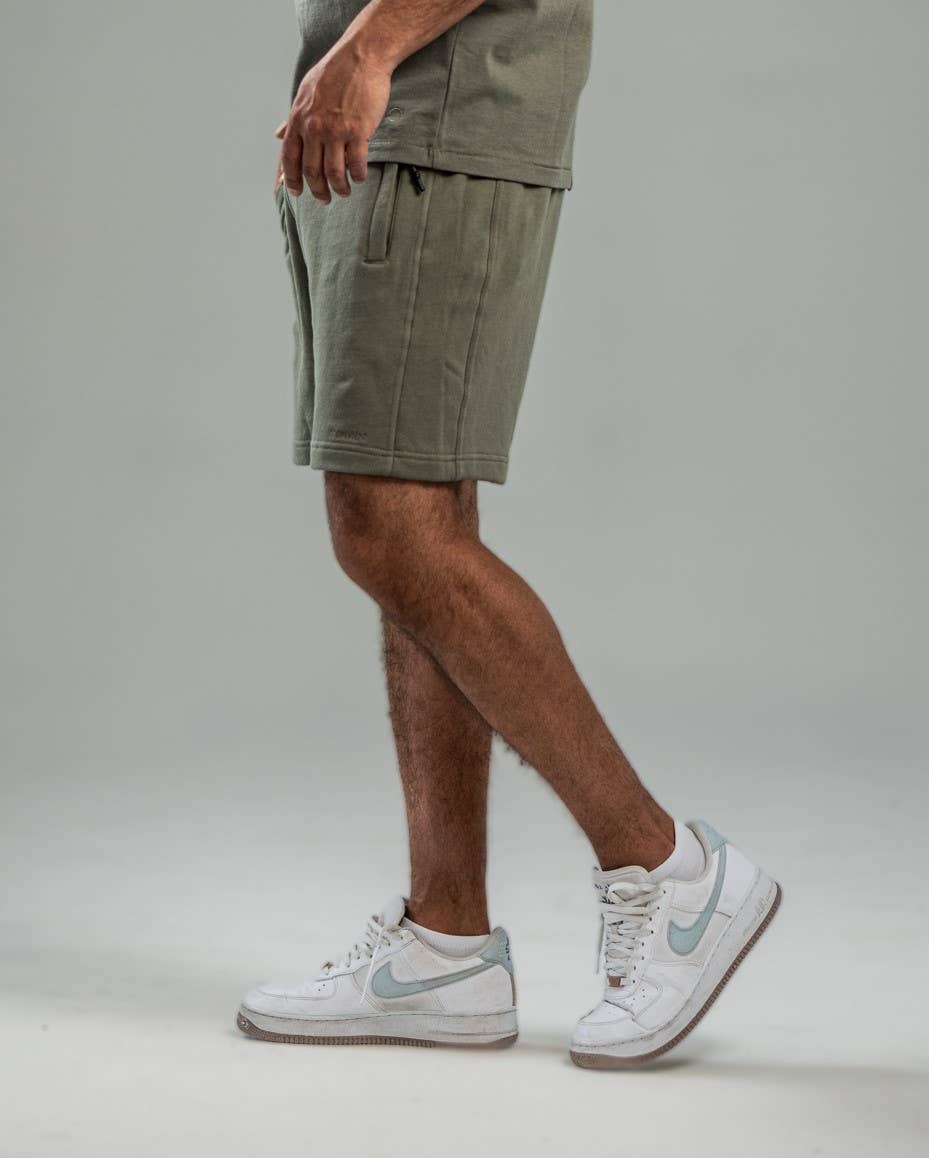 Tourn - Wholesale Shorts - Men's - James French Terry Khaki Short1