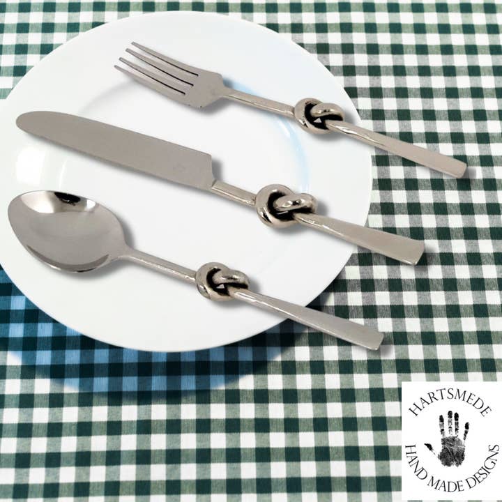 Hartsmede – wholesale Assorted cutlery set – Knotted Steel Cutlery Set