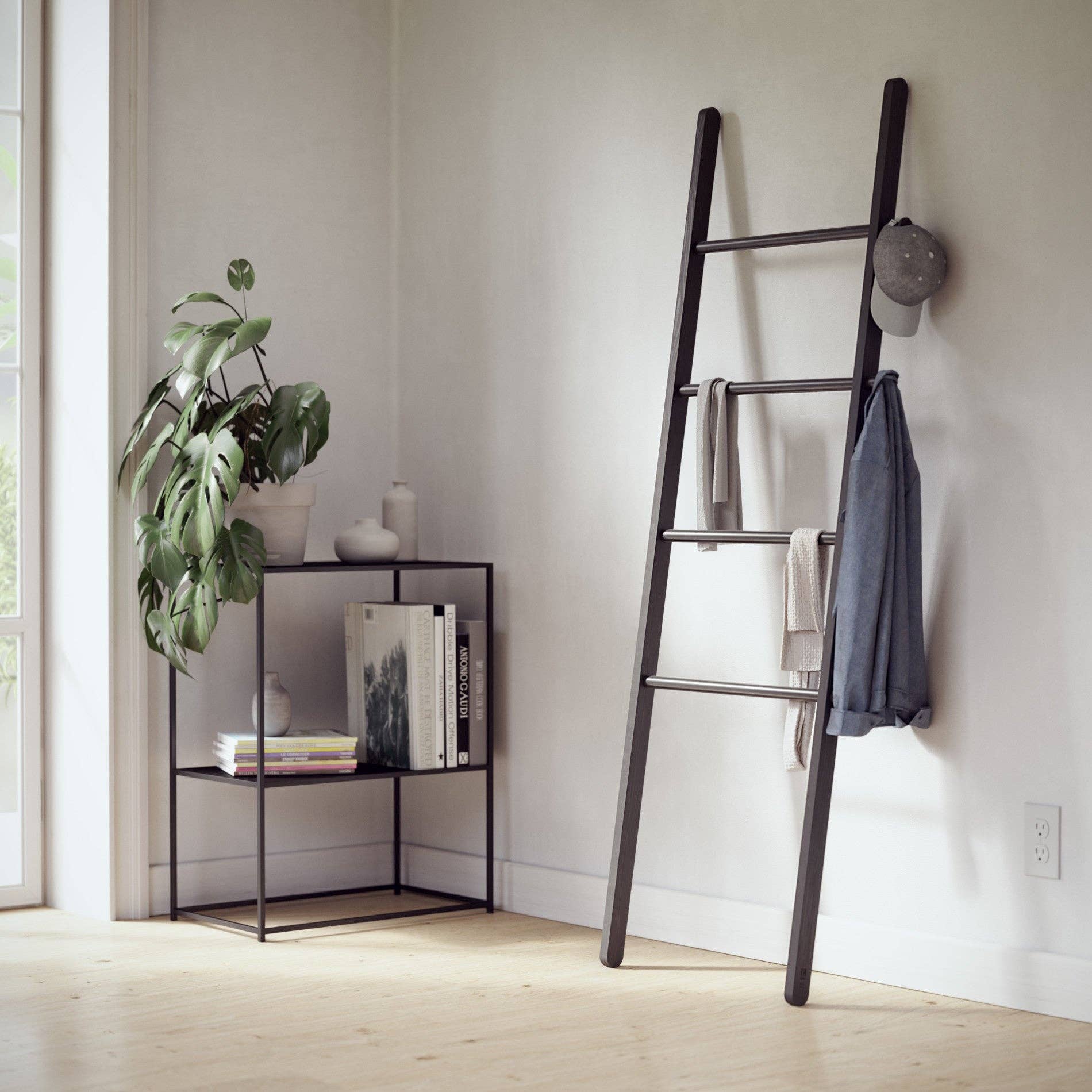 Umbra - Wholesale Free Standing Shelf - Leana Ladder9