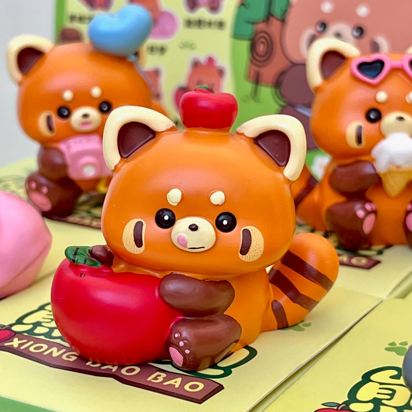 BCmini - Wholesale Decorative Figurine - 71242 Red Panda Blind Box-618