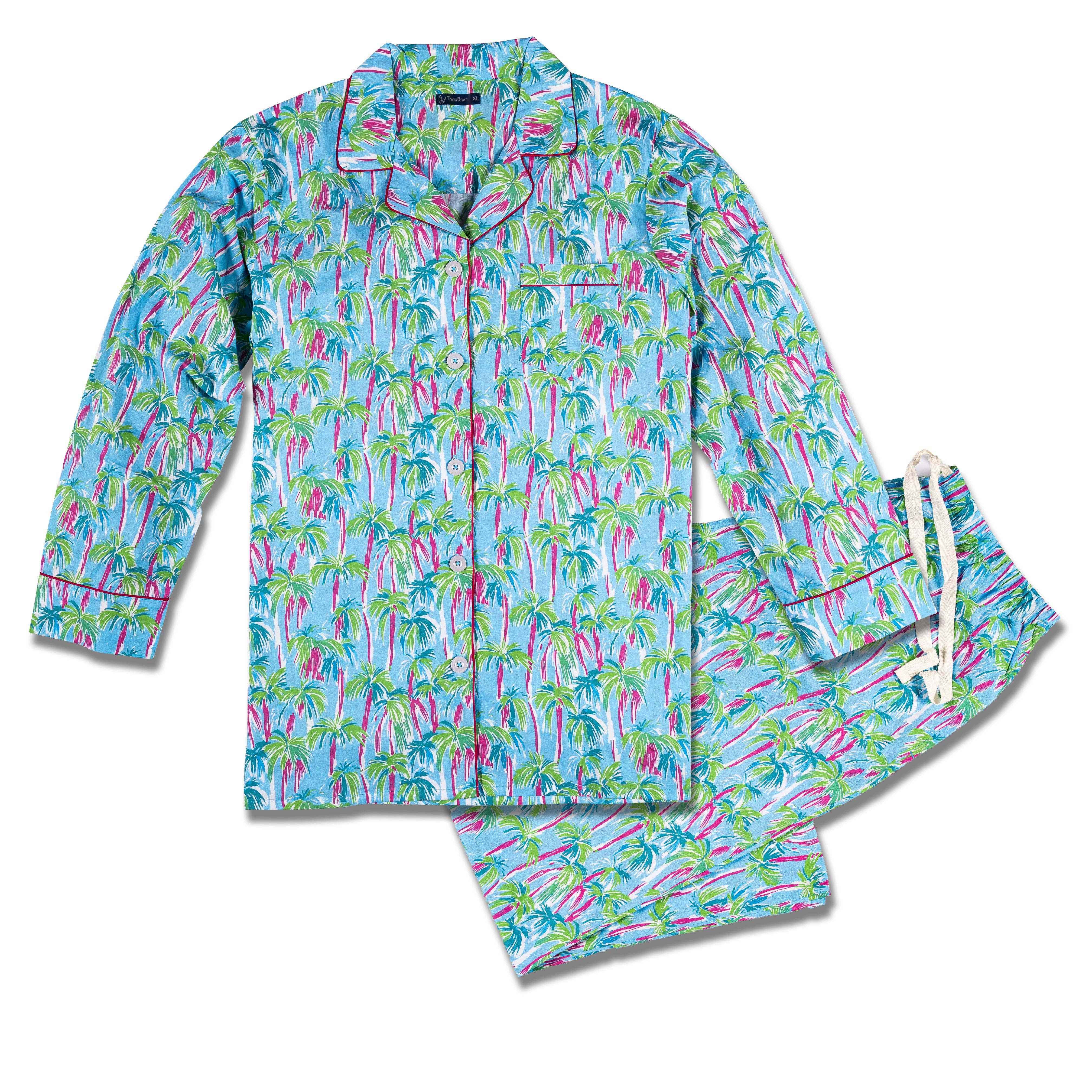 Noble Mount - Vendita all'ingrosso Completo pigiama - Donna - Set pigiama da donna in popeline di cotone 100%23