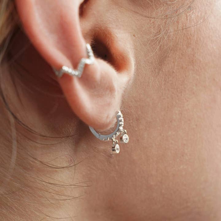 Minimalistische Dangle oorbellen voor wholesale door Diat