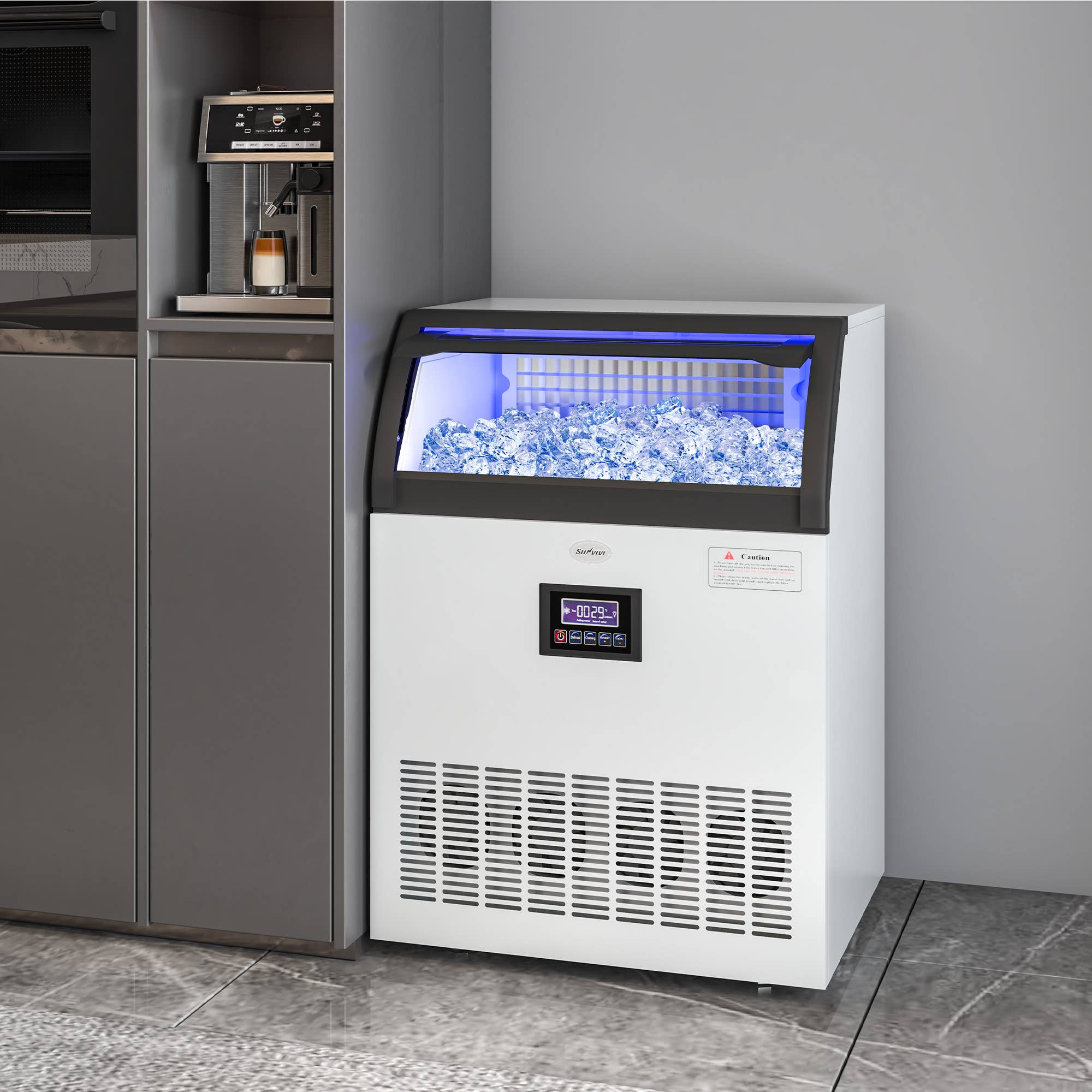 Heynemo - Wholesale Kitchen Appliance - Ice Maker, 265LBS/24H Ice Maker with 55LB Storage Bin7