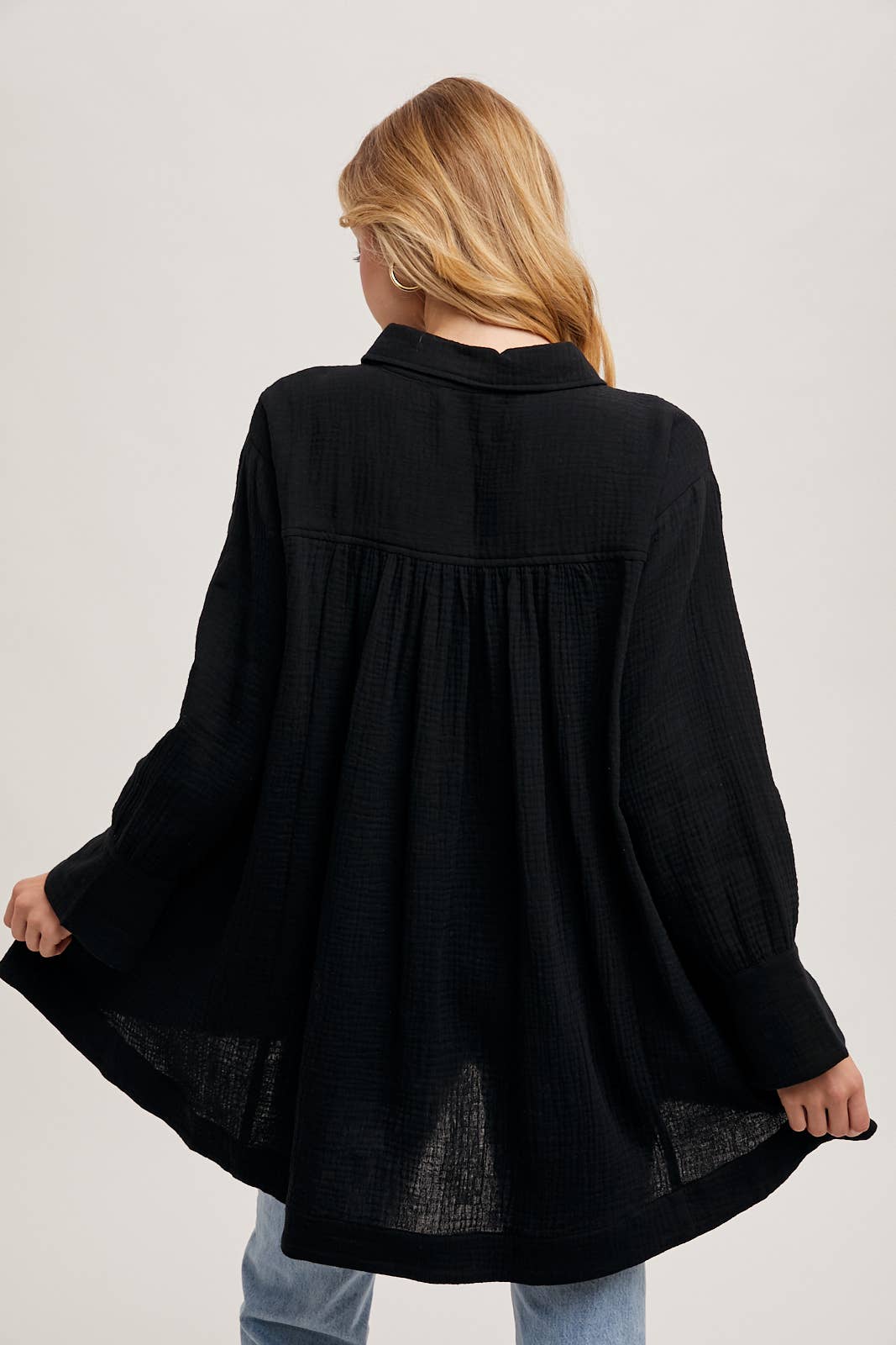 Bluivy - Wholesale Jurk - Dames - TUNIEKJURK MET KNOOPSLUITING33