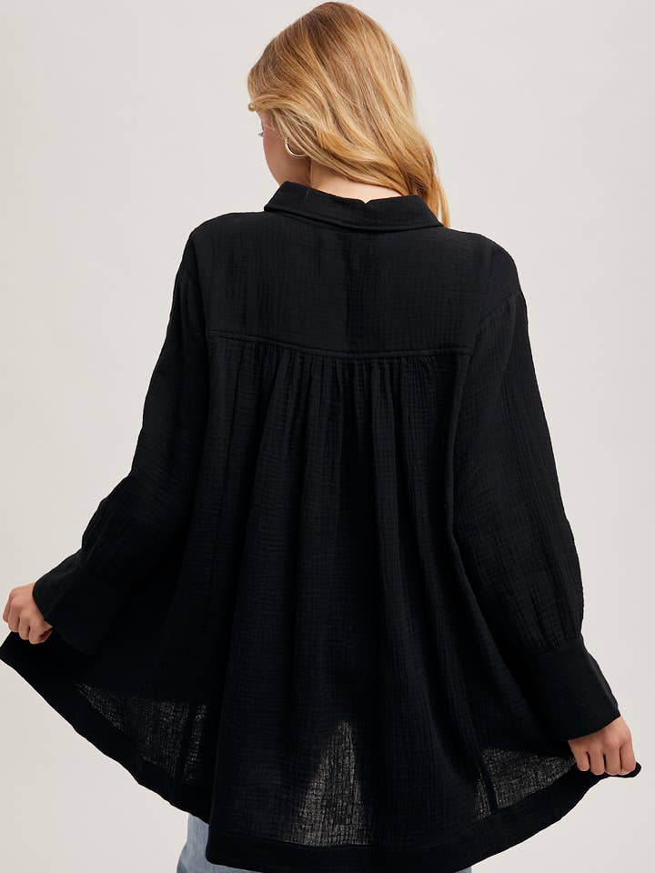 Bluivy - Wholesale Jurk - Dames - TUNIEKJURK MET KNOOPSLUITING33