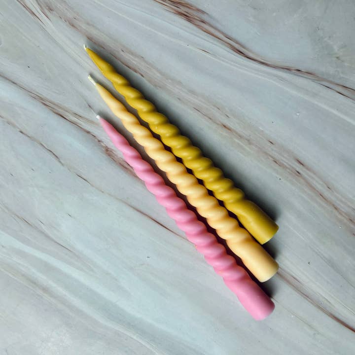 SOULCandle - Wholesale Tapered Candle/Candlestick - Spiral Candle1