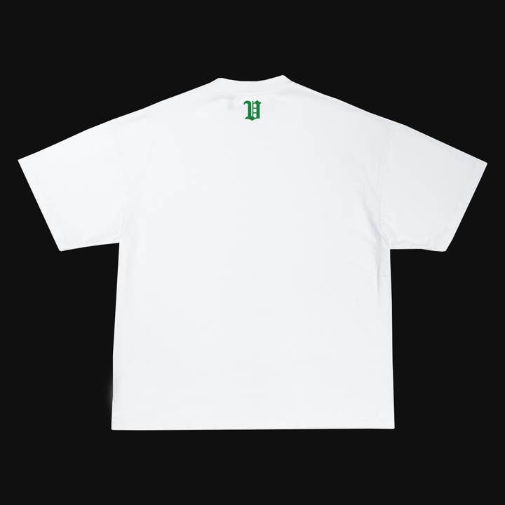 Vento Clothing - Wholesale Screen Printed T-Shirt - Unisex - GREEN EMBLEM SHIRT2