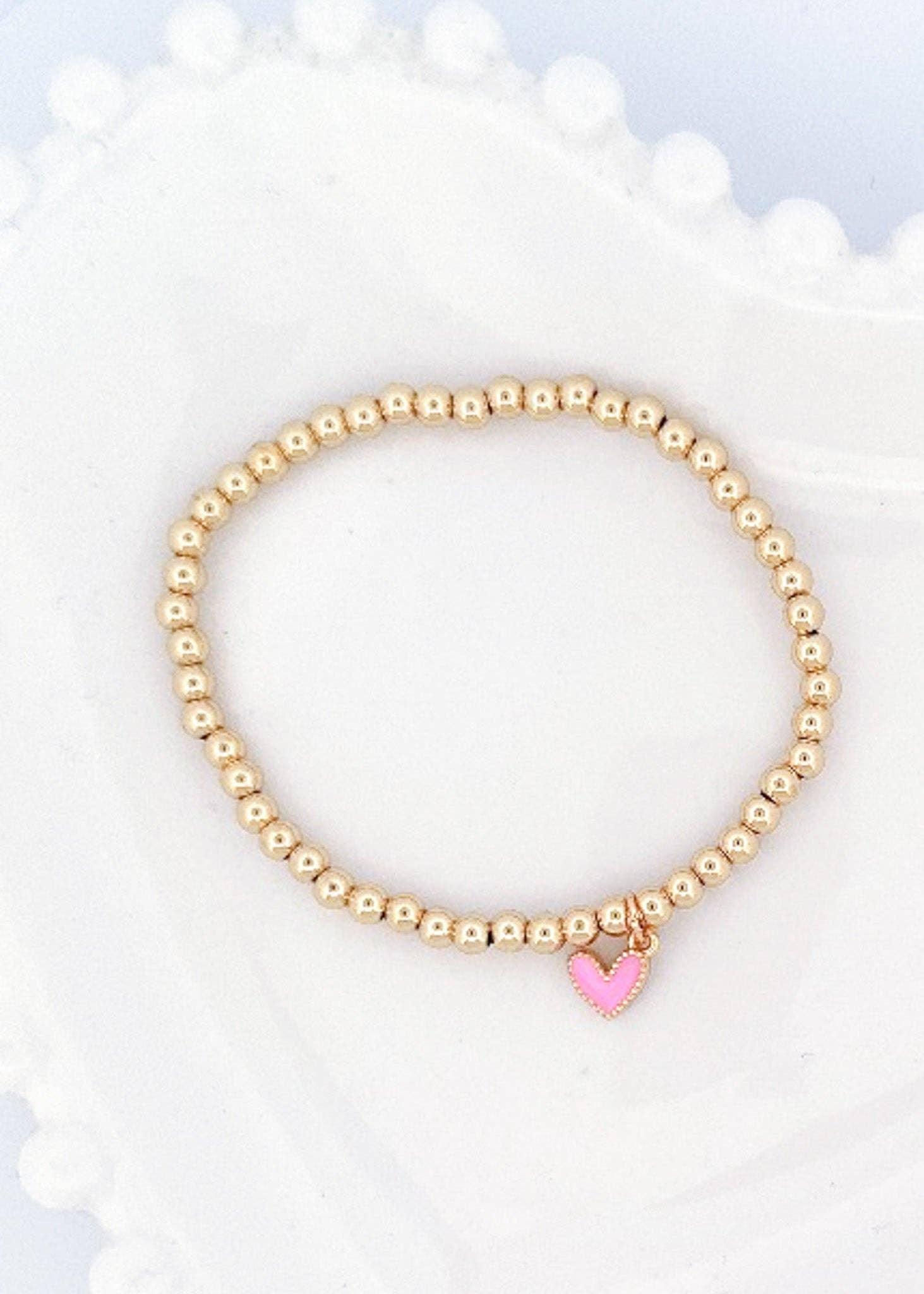 Nette Road Wholesale - Wholesale Charm/Dangle Bracelet - Drops of Hearts0