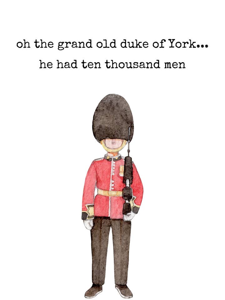 The Grand Old Duke Of York for wholesale by Blossom & Bloom