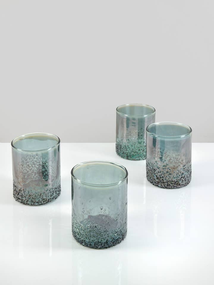 4in Strasbourg Speckled Grey Luster Cylinder for wholesale by Jamali Garden