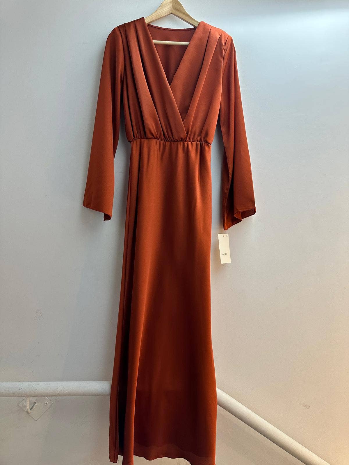 LORIANE - Wholesale Dress - Women's - 6304 Plain long dress7