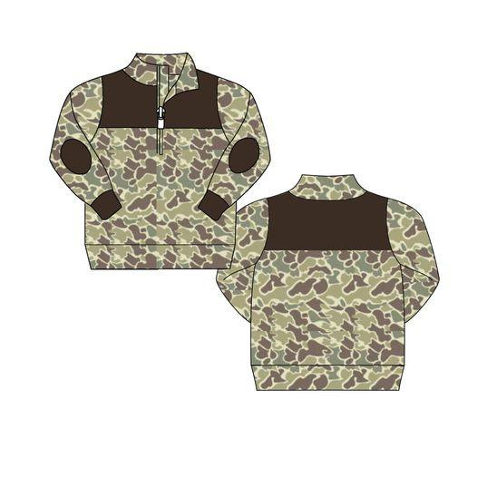 Aier Wholesale - Wholesale T-Shirt - Kids - Baby Boys camo long sleeve fall pullover shirts3