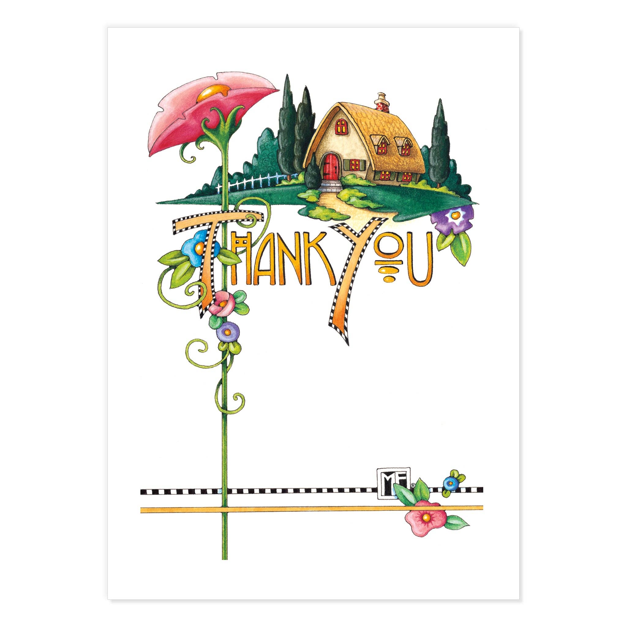 Mary Engelbreit Studios - Wholesale Postcard - Thank You Postcards4