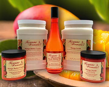 Keyano Aromatics - Wholesale Nailcare Set - Mango Spa Pedicure0