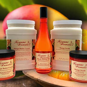 Keyano Aromatics - Wholesale Nailcare Set - Mango Spa Pedicure