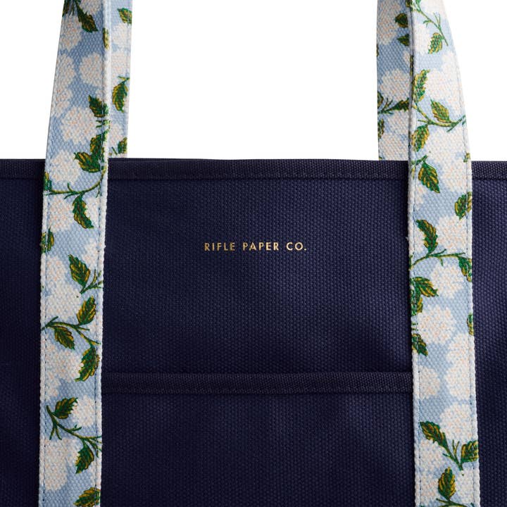 Rifle Paper Co. - Wholesale Tote Bag - Women's - Hydrangea Canvas Carry All3
