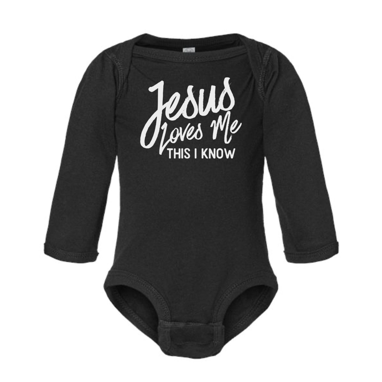 dkhandmade - Wholesale Bodysuit (Non-Footed) - Baby - JESUS LOVES ME THIS I KNOW BABY ONESIE5