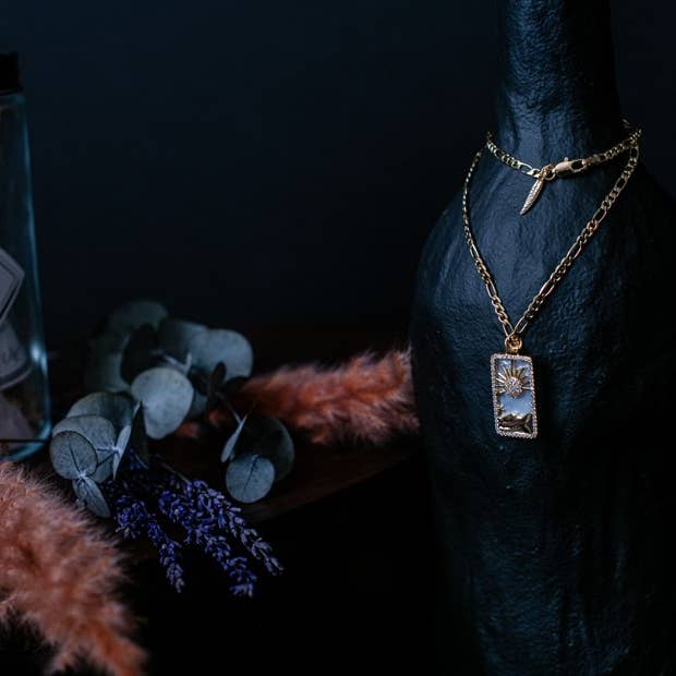 SUNNY DAZE GOLD FILLED NECKLACE for wholesale by Function & Fringe