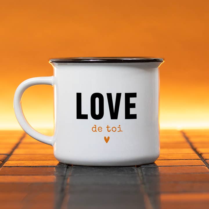 Mug love you / Special Valentine's Day for wholesale by Bibiche fait son Cirque