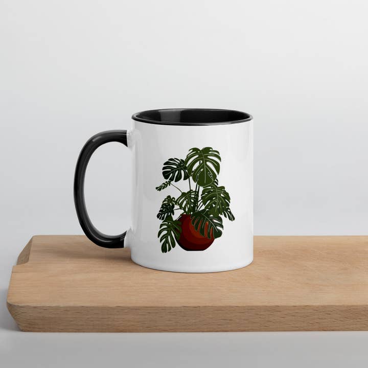 Monstera Plant Mug for wholesale by Jetpack Mugs