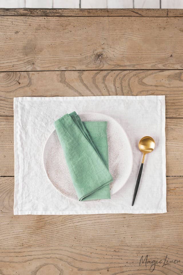 MagicLinen (We handle U.S. import procedures for you) - Wholesale Dinner & Cloth Napkin - Set of 2 linen napkins in various colors | Table decor3