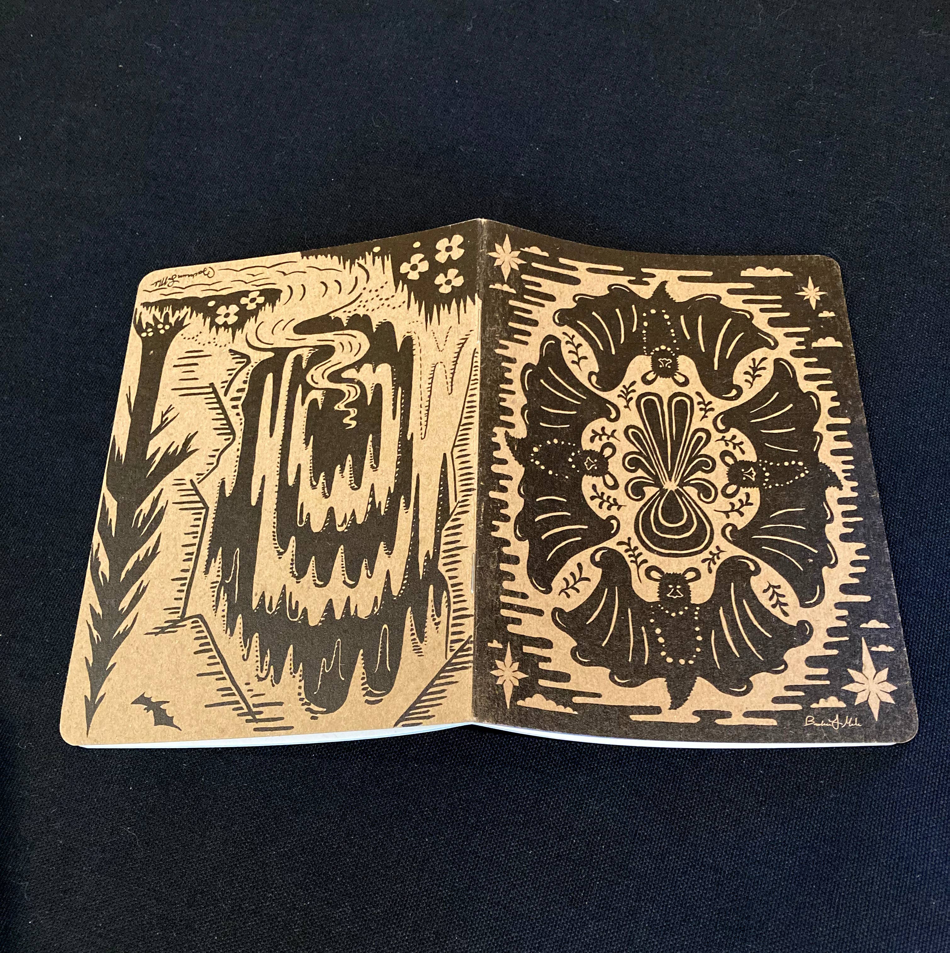 Morning Paper dot Design - Wholesale Notebook - Cave-themed Blank Notebook4