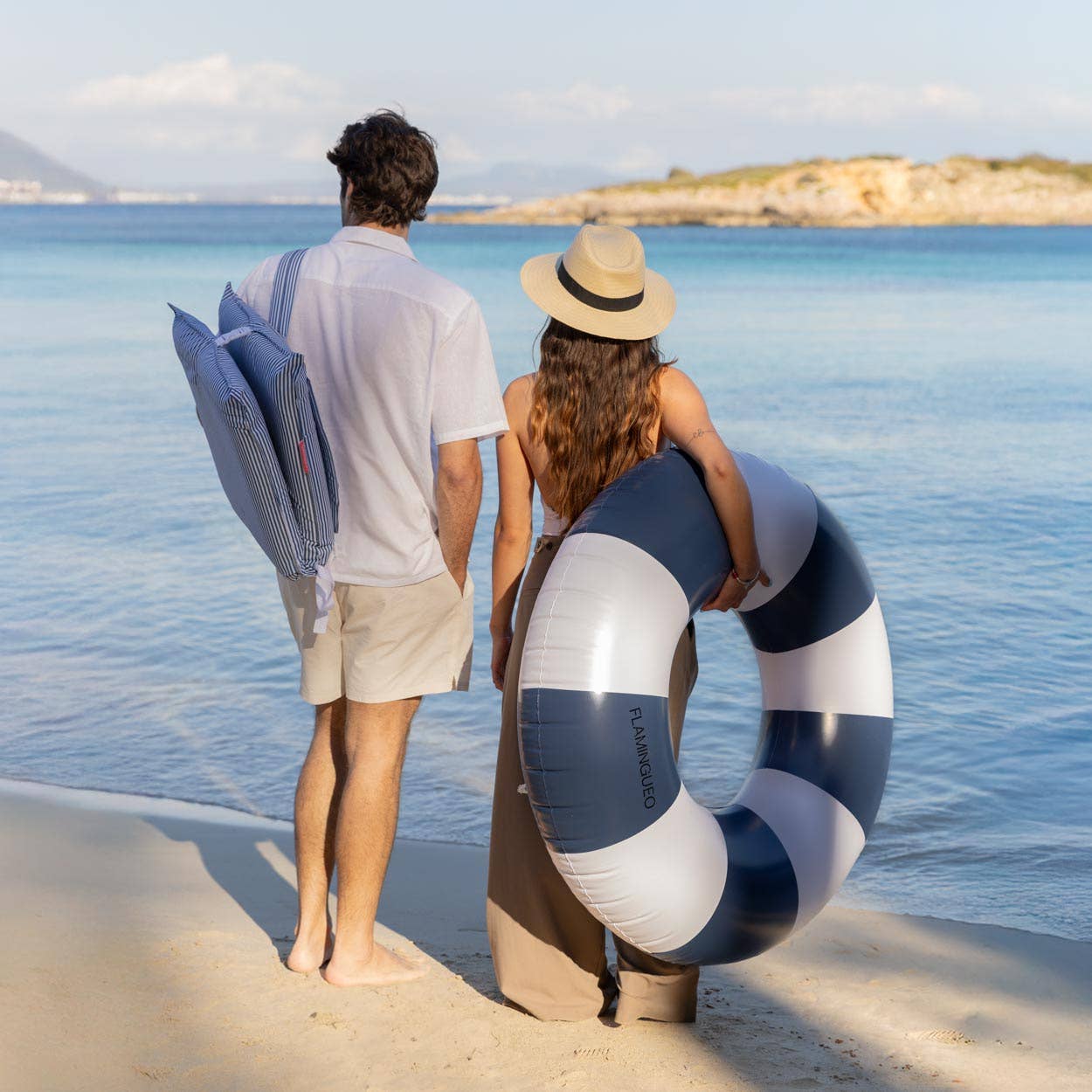 Flamingueo - Wholesale Beach Accessories - Blue donut float5