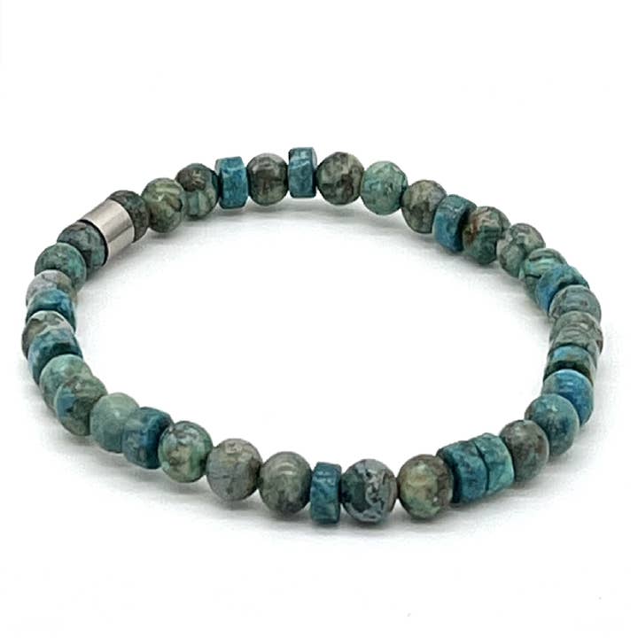 GLUNT - Wholesale Beaded Bracelet - HEISHI ROCKS - AFRICAN PYRITE0
