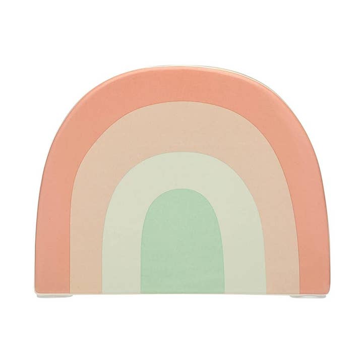 Pearhead Ceramic Rainbow Bank for wholesale by Pearhead