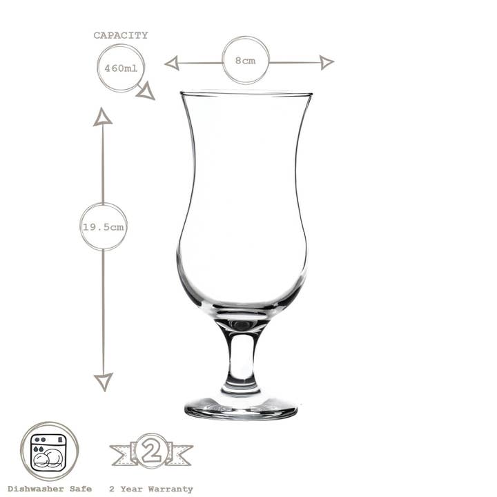 Rinkit Ltd - Venta al por mayor Copas de cóctel/licor - Vaso Fiesta Piña Colada de 460 ml — De LAV
