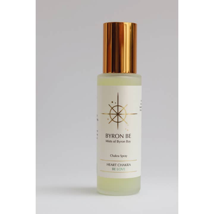 BYRON BE – Óleos essenciais de aromaterapia por atacado – Névoa de Aromaterapia de Luxo para Chakra Coração 100ml.