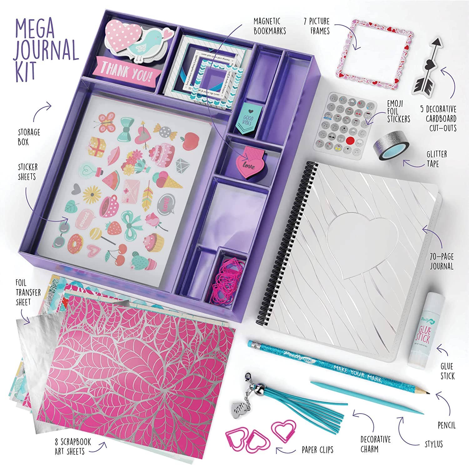 Dan&Darci - Wholesale DIY Craft Kit - Kids - DIY Journal Kit for Girls2
