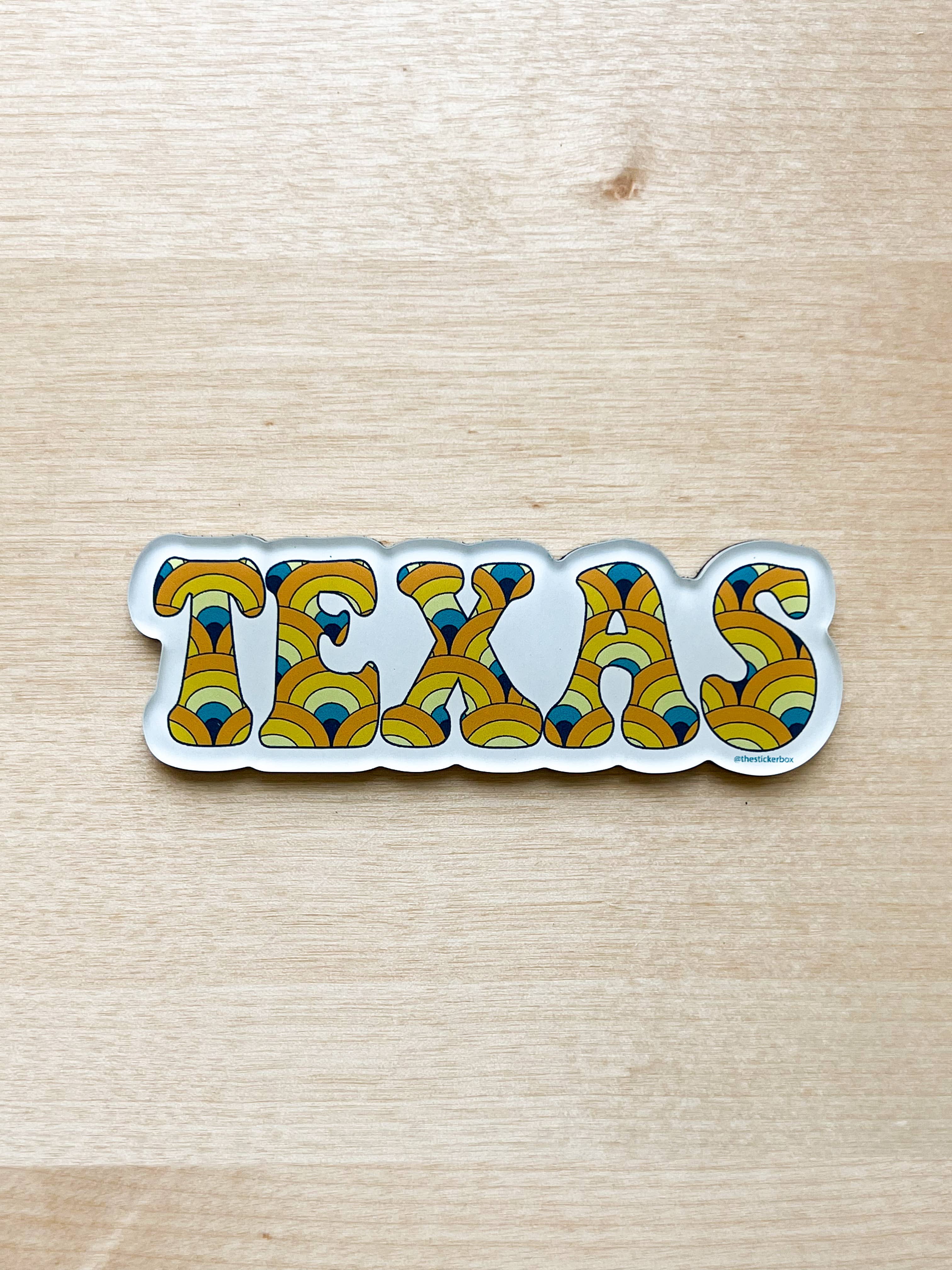 The Sticker Box | Texas Inspired Stickers & Magnets – Großhandel Magnete – Texas Acrylmagnet – Beliebtes Souvenir und Geschenk4
