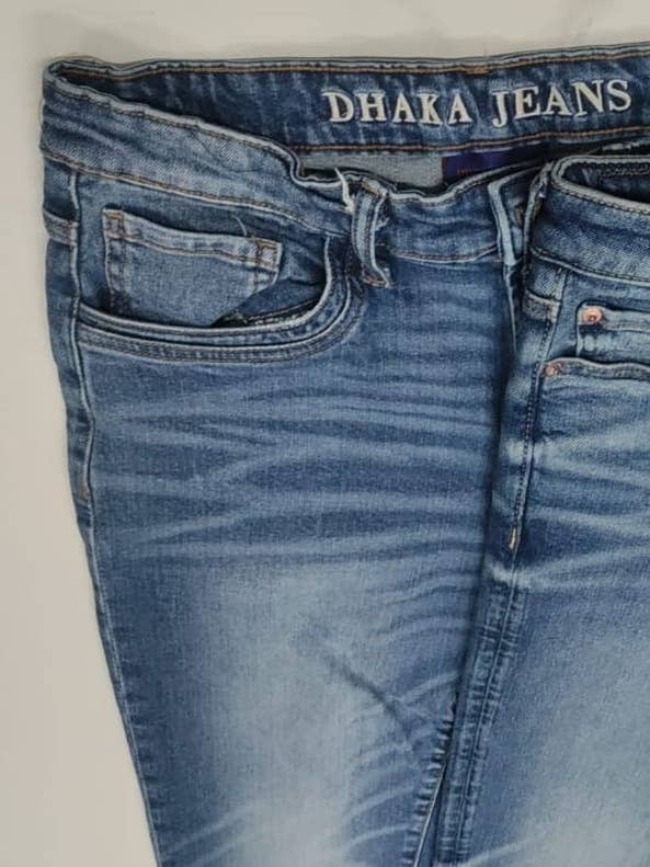 BLUE DENIM PANT for wholesale by DHAKA JEANS