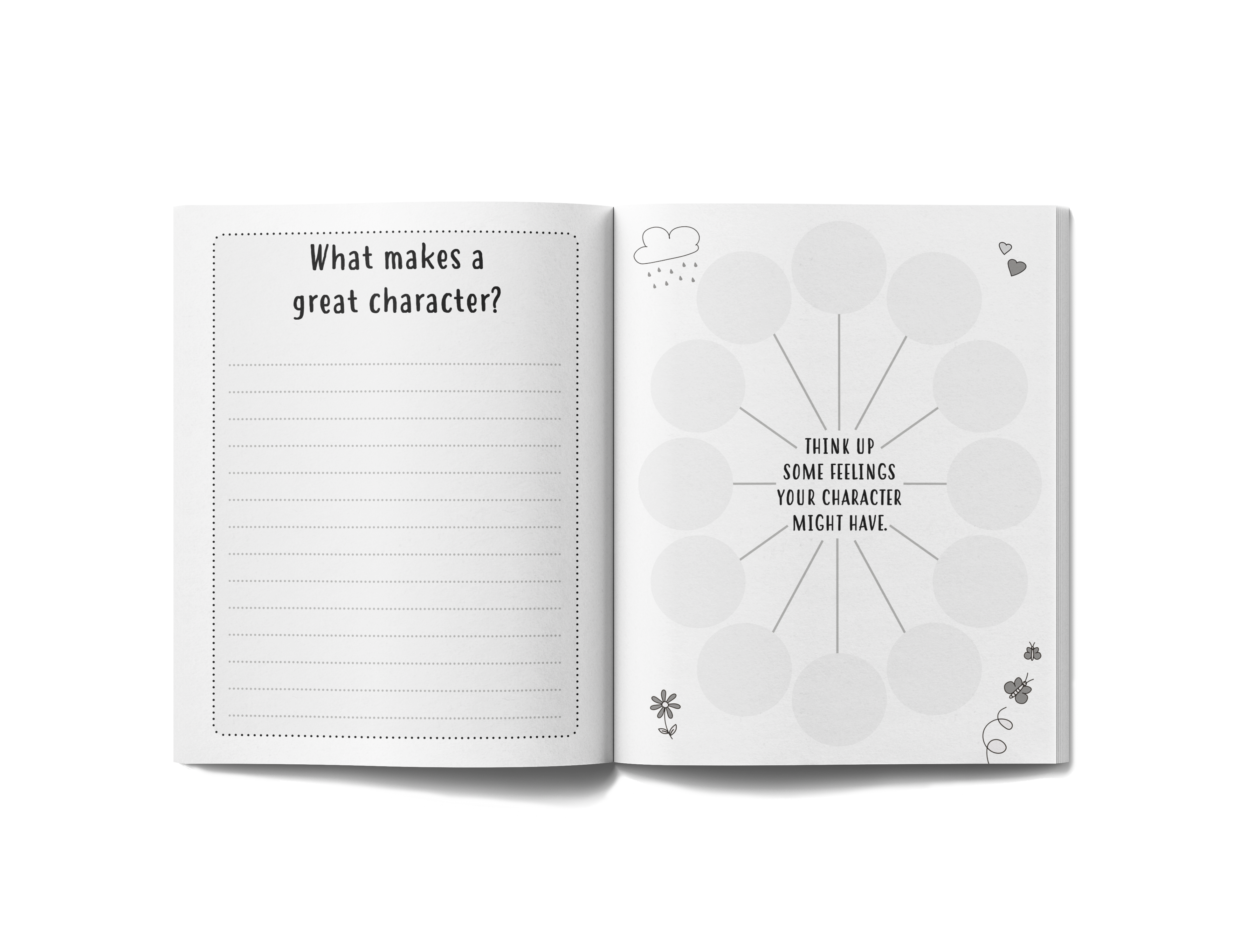 Little Pop of Colour – wholesale Colouring and activity book – kids and baby – I Can Write A Story! Storytelling and creative writing book1