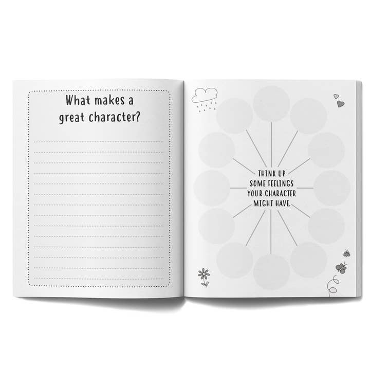 Little Pop of Colour – wholesale Colouring and activity book – kids and baby – I Can Write A Story! Storytelling and creative writing book1