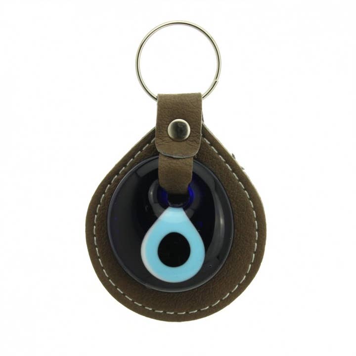 UniArt – Engroshandel Nøglering - Unisex – Nøglering med tyrkisk øje mod det onde øje1